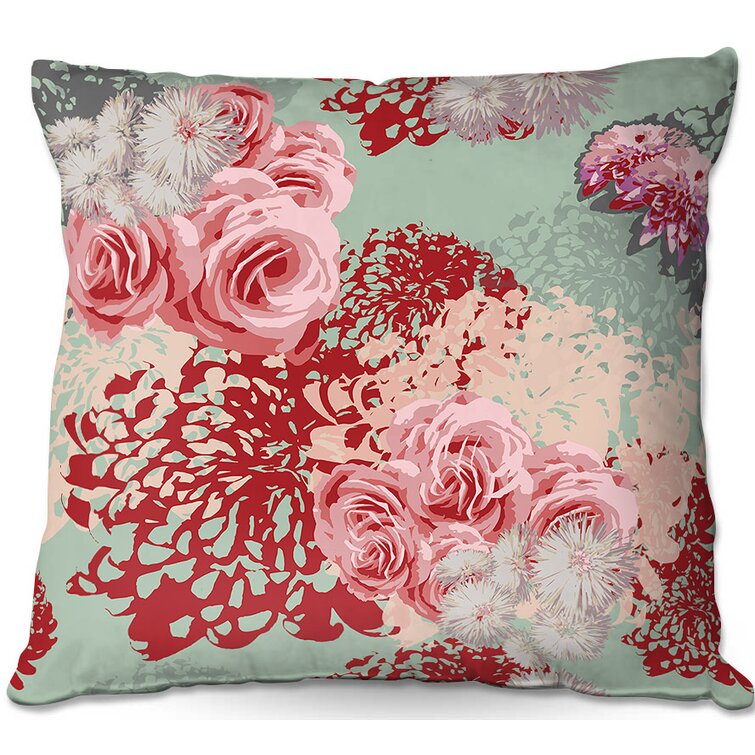 Floral throw outlet pillows canada